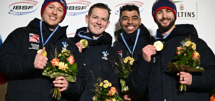 GB win 4-man gold in Winterberg